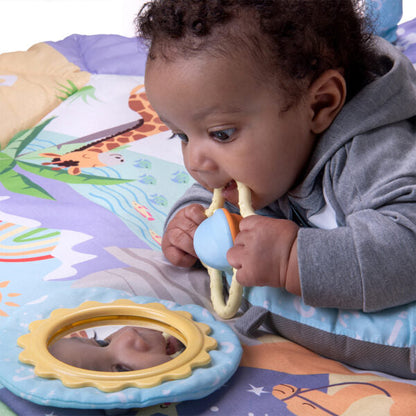 Desi Doll Arabic Alphabet 5-in-1 Activity Gym & Playmat for Babies  Aromique