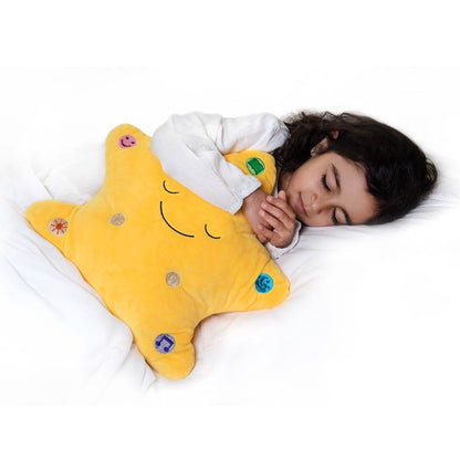 Desi Doll My Dua Pillow Yellow – Islamic Kids Dua Pillow  Aromique