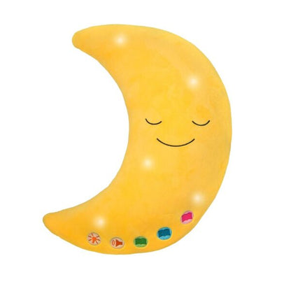 Desi Doll My Quran Pillow (Moon Shape) – Islamic Kids Learning Pillow with Light & Sound  Aromique