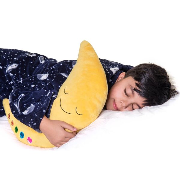 Desi Doll My Quran Pillow (Moon Shape) – Islamic Kids Learning Pillow with Light & Sound  Aromique