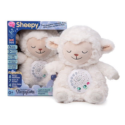Desi Doll Sheepy Sleepytime Sheep – Soft Sleep Aid Plush Toy for Babies & Kids  Aromique