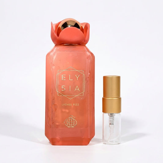 Elysia Lychee Fizz Perfume Sample 2ml Fragrance World  Aromique