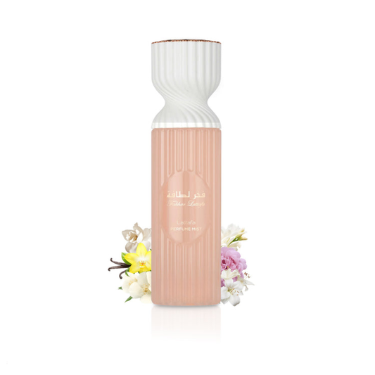 Fakhar Rose Body Mist 250ml Floral Feminine Fragrance Lattafa  Emarati