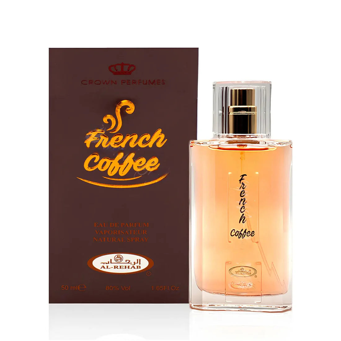 French Coffee Perfume 50ml EDP Al Rehab - Aromique Beauty Ltd