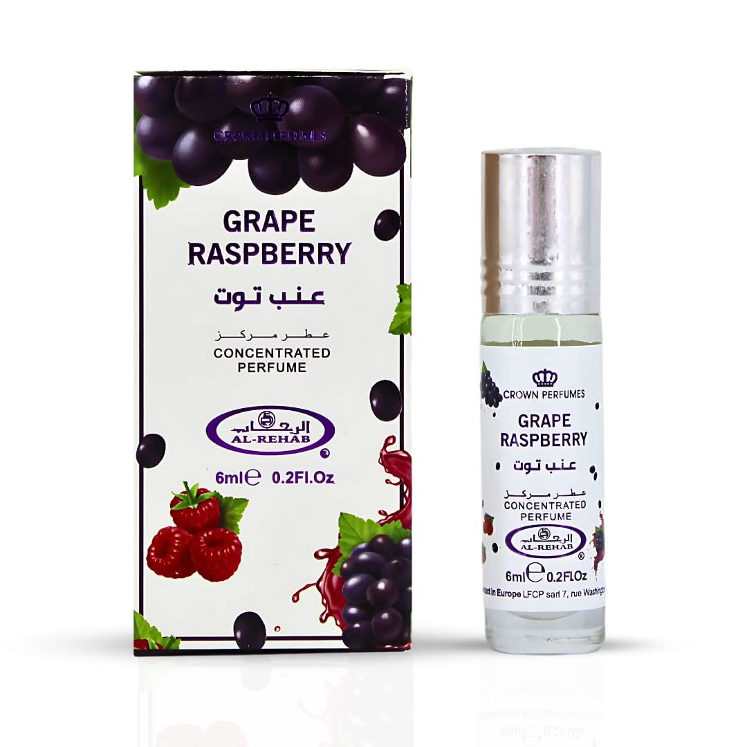 Grape Raspberry Perfume Oil 6ml Al Rehab  Aromique