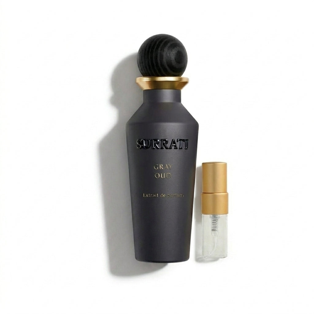 Grey Oud Perfume Sample 2ml Surrati  Aromique