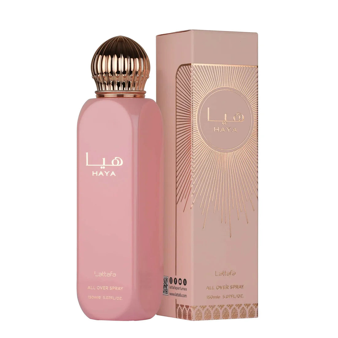 Haya All Over Spray 150ml Lattafa - Aromique Beauty Ltd