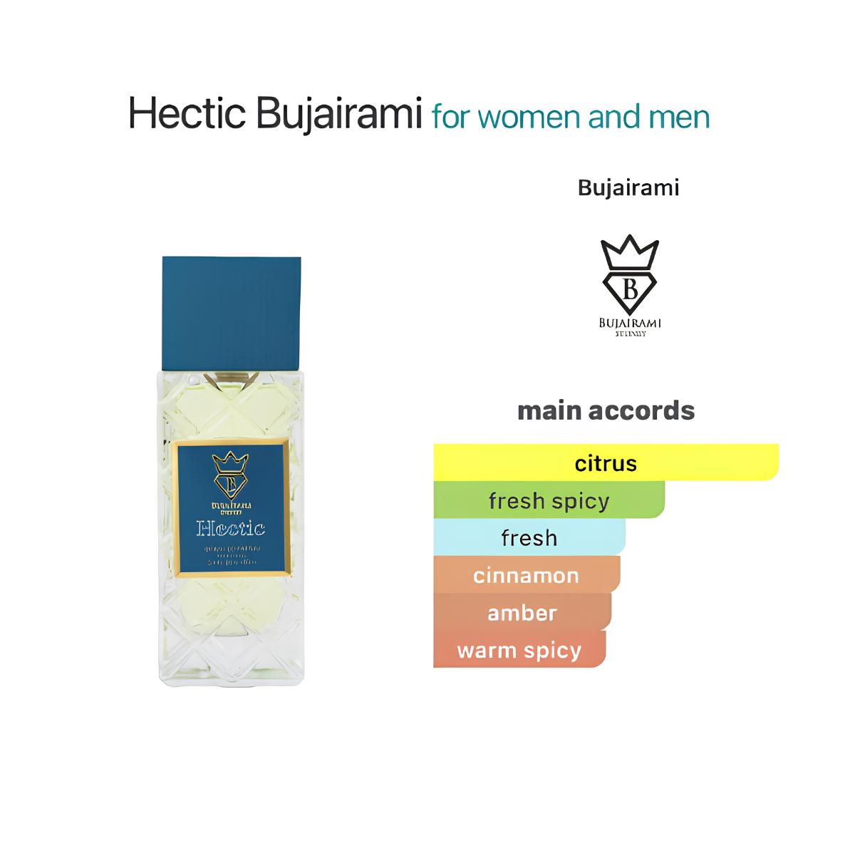 Hectic Eau de Parfum 100ml Bujairami Sydney