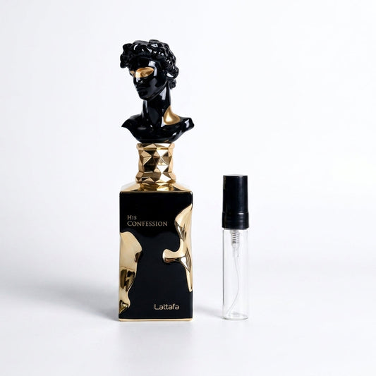 His Confession Perfume Sample 2ml Lattafa Lattafa