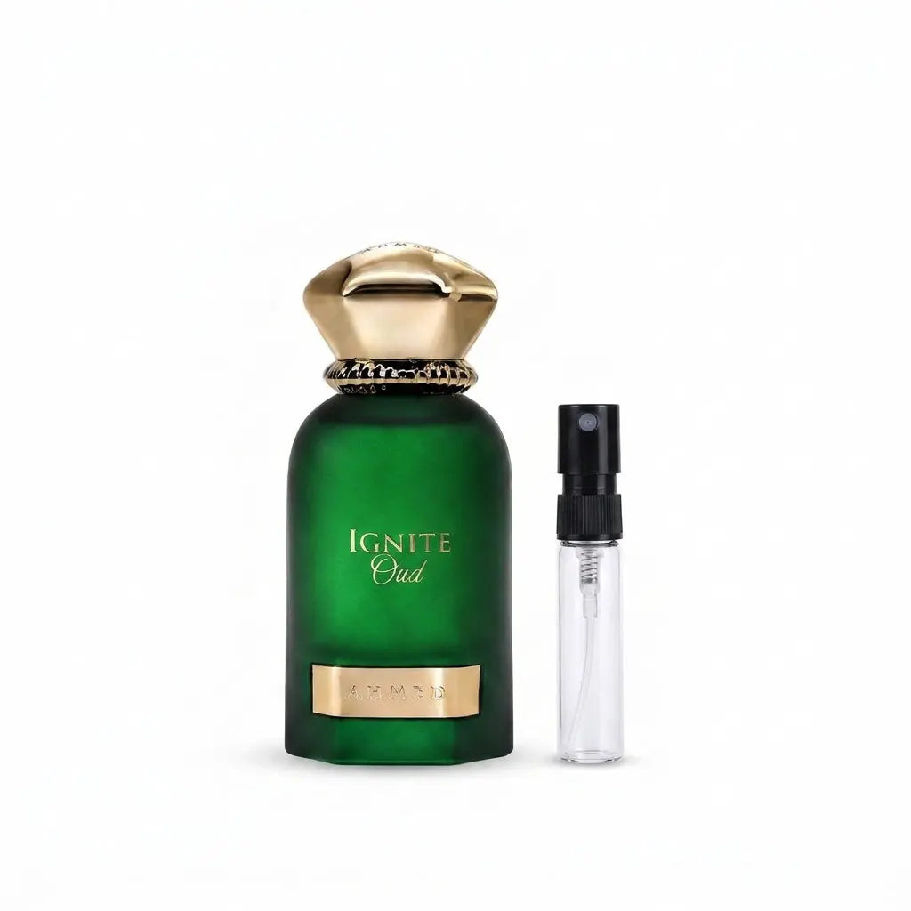 Ignite Oud Perfume Sample 2ml Ahmed Al Maghribi Ahmed Al Maghribi
