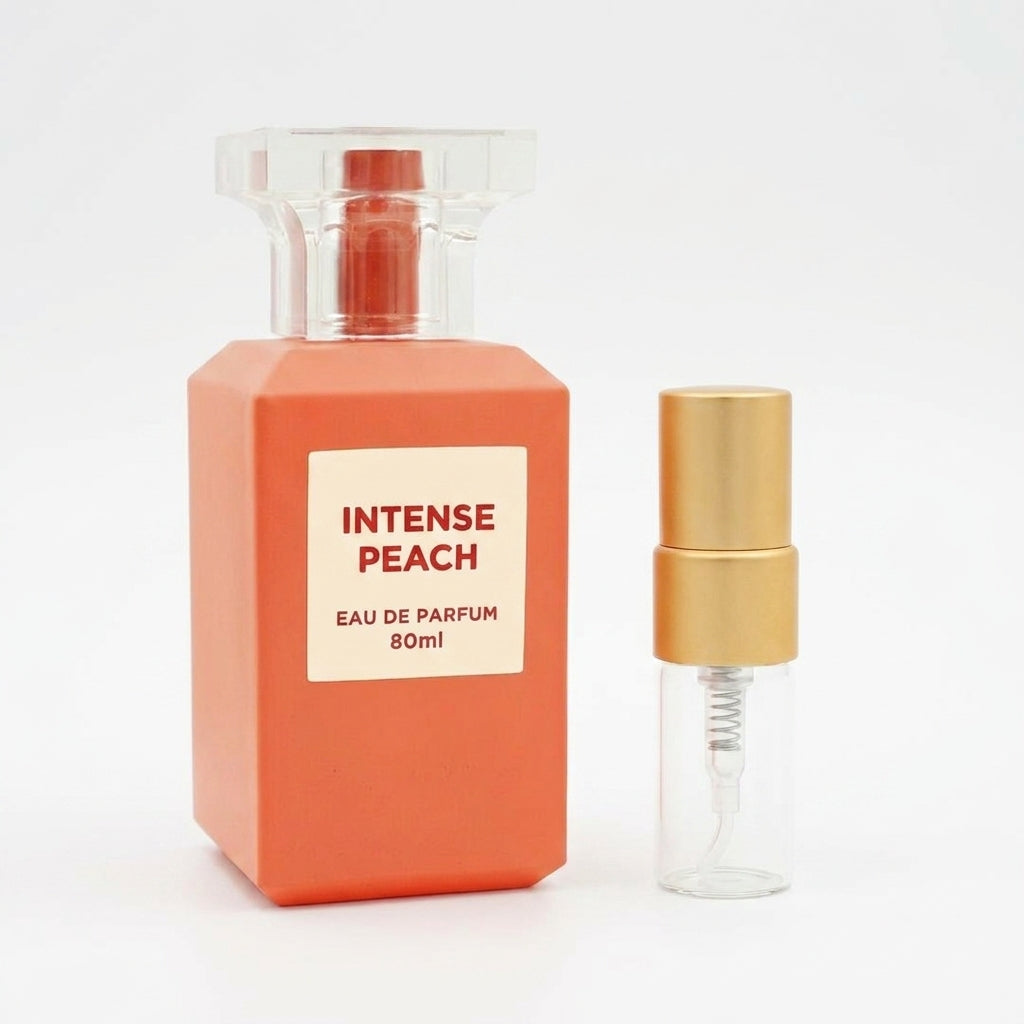 Intense Peach Perfume Sample 2ml Fragrance World  Aromique