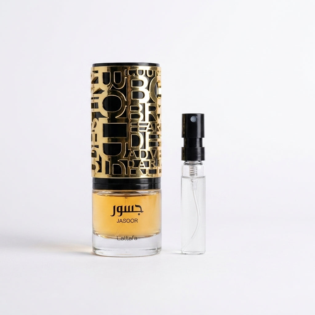 Jasoor Perfume Sample 2ml Lattafa Lattafa