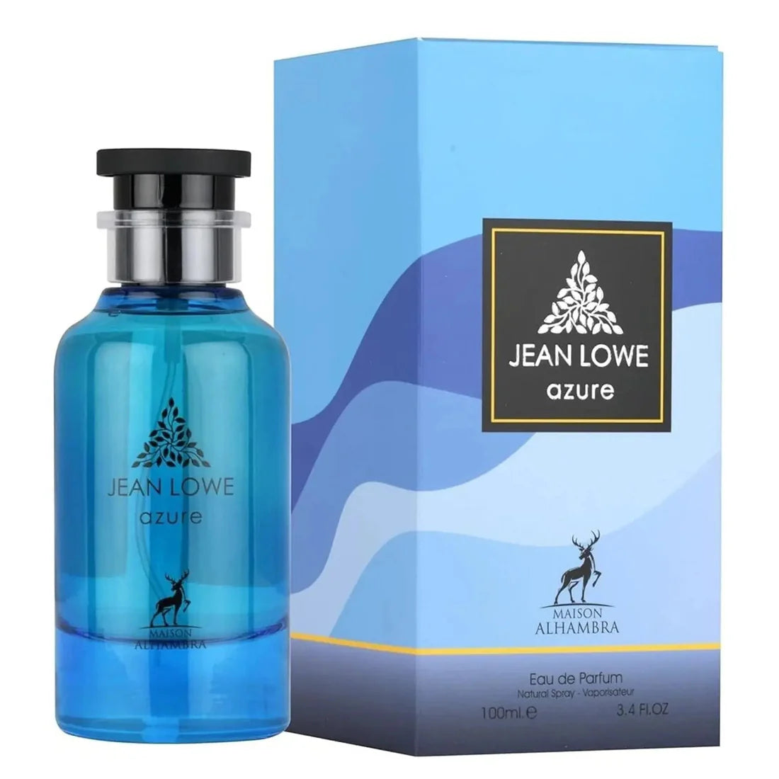 Jean Lowe Azure Perfume 100ml EDP Maison Alhambra - Aromique Beauty Ltd