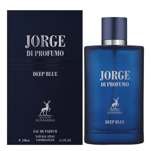 Jorge Di Profumo Deep Blue Eau de Parfum 100ml Maison Alhambra