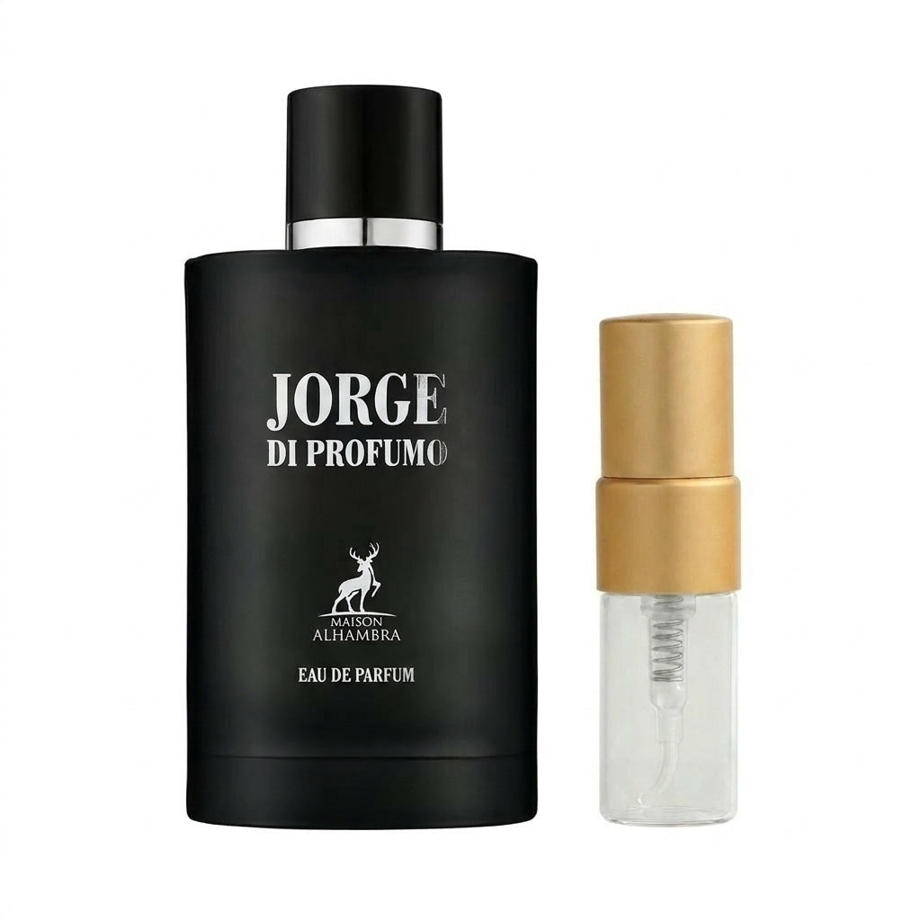 Jorge Di Profumo Perfume Sample 2ml Maison Alhambra  Aromique