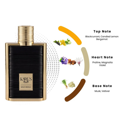 Karus Gold Absolu  Perfume 100ml EDP Khadlaj