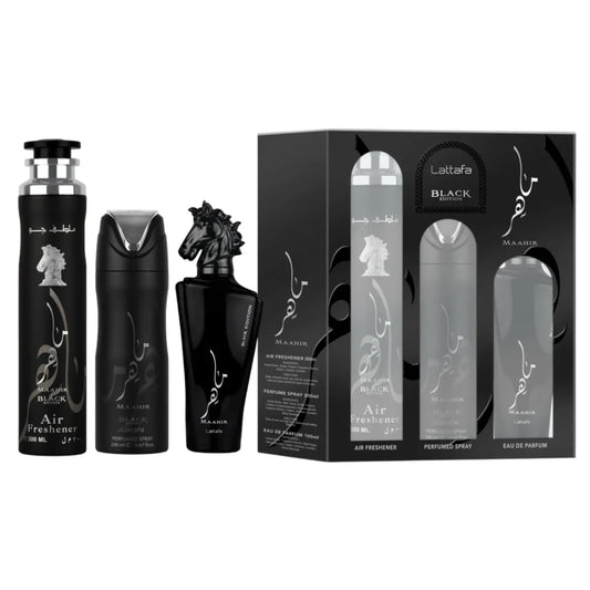 Maahir Black Edition Gift Set - Aromique Beauty Ltd