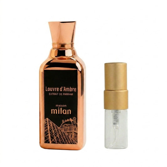 Louvre d’Ambre Perfume Sample 2ml Maison Milan  Aromique