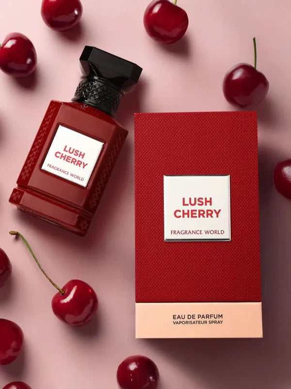 Lush Cherry Perfume EDP 150ml Fragrance World - Aromique Beauty Ltd