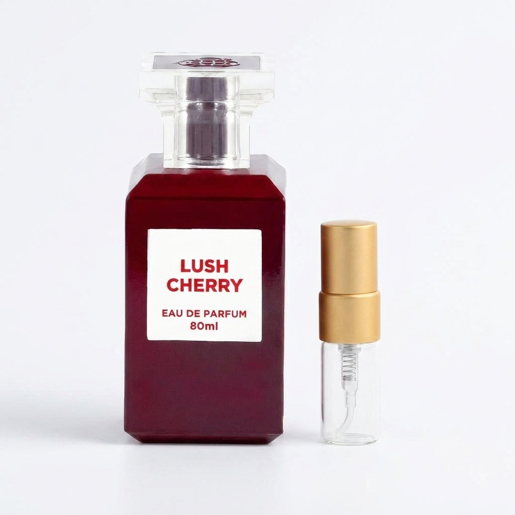 Lush Cherry Perfume Sample 2ml Fragrance World  Aromique