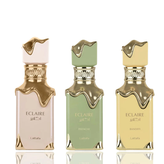 Luxury Fragrance Trio | Eclaire Bundle | By Lattafa