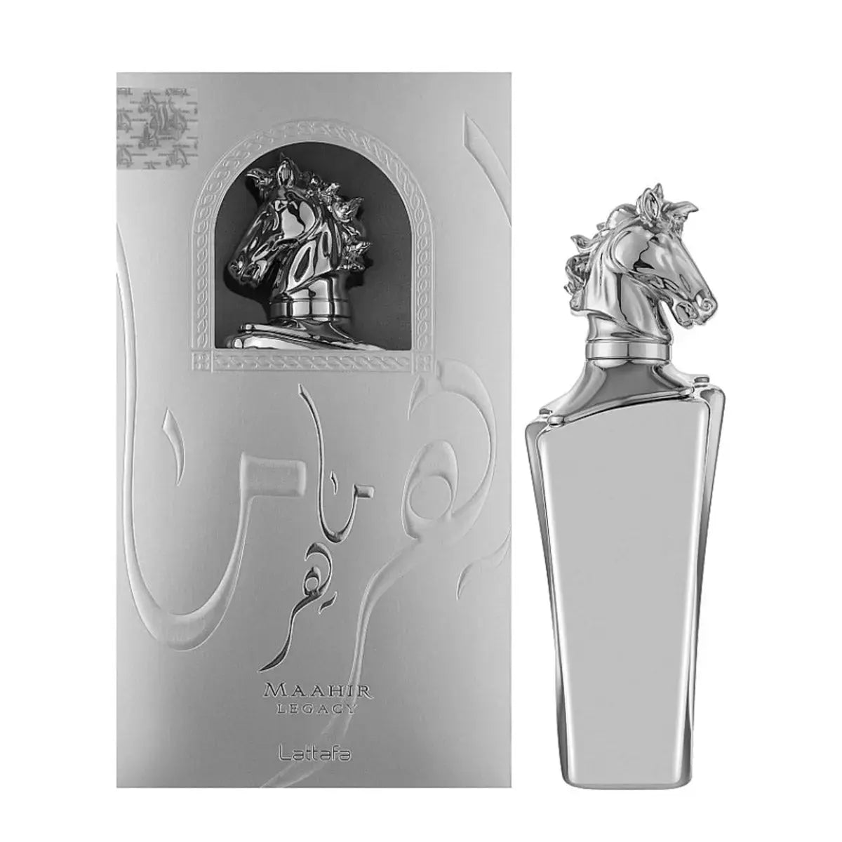 Maahir Legacy Perfume (Silver) 100ml EDP for Men By Lattafa  No reviews