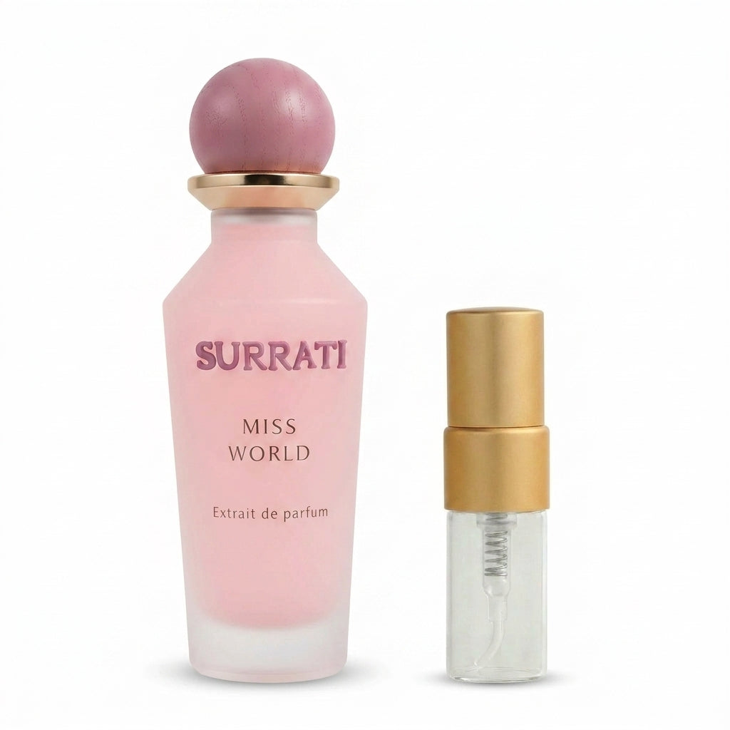 Miss World Perfume Sample 2ml Surrati  Aromique