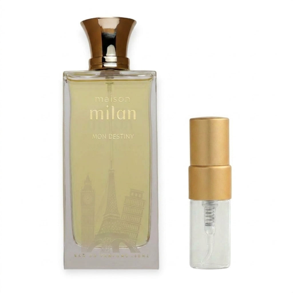 Mon Destiny Perfume Sample 2ml Maison Milan  Aromique