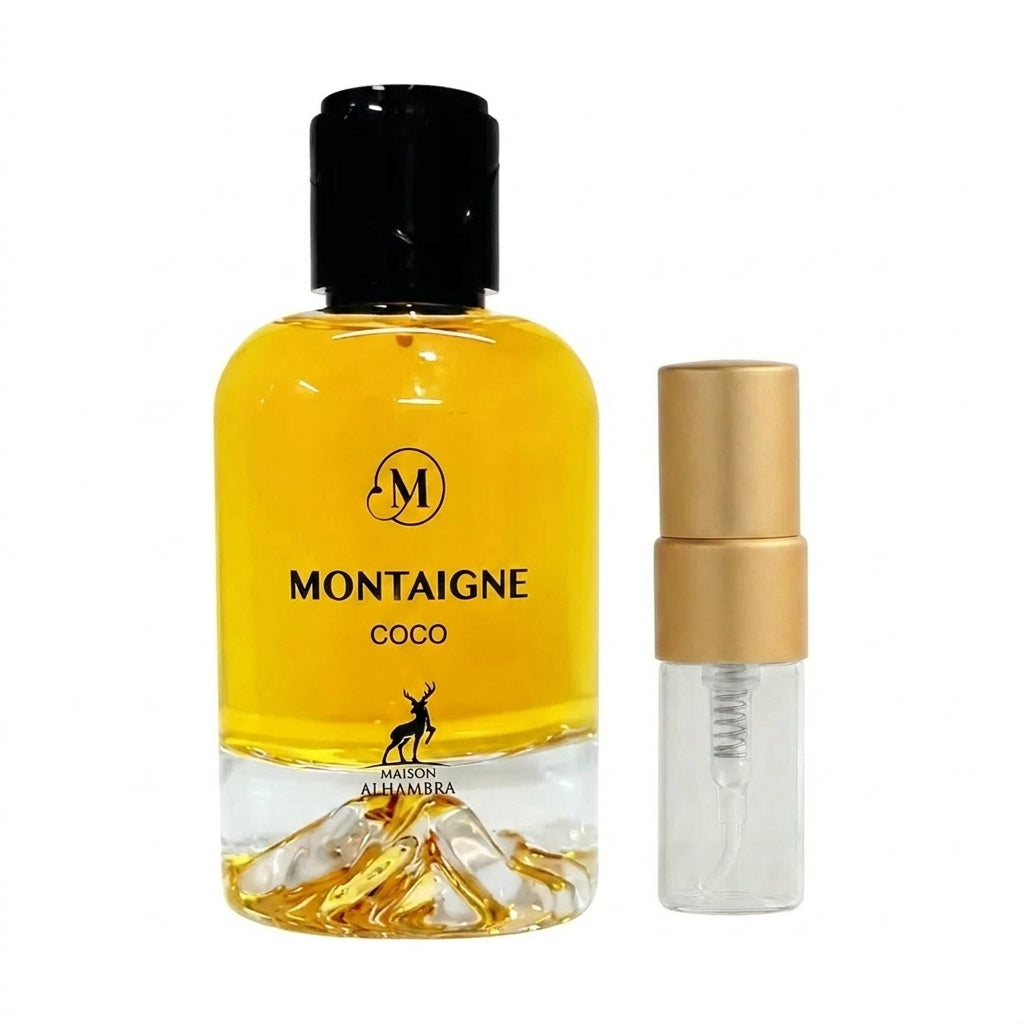 Montaigne Coco Perfume Sample 2ml Maison Alhambra  Aromique