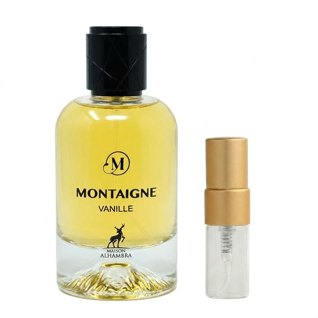 Montaigne Vanille Perfume Sample 2ml Maison Alhambra  Aromique