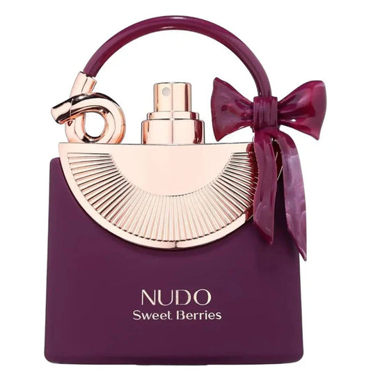 Nudo Sweet Berries Perfume 100ml EDP Fragrance World - Aromique Beauty Ltd