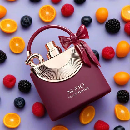 Nudo Sweet Berries Perfume 100ml EDP Fragrance World - Aromique Beauty Ltd