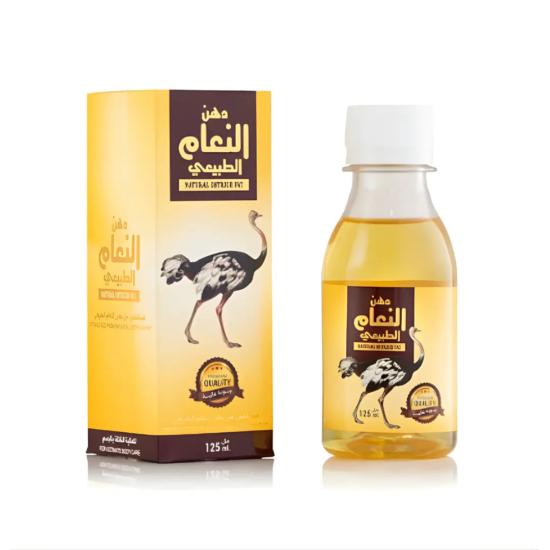Ostrich oil Natural Massage oil  Rheumatism Joints Bone Knee Pain Relief Ostrich Fat oil 125ml Aromique Beauty Ltd