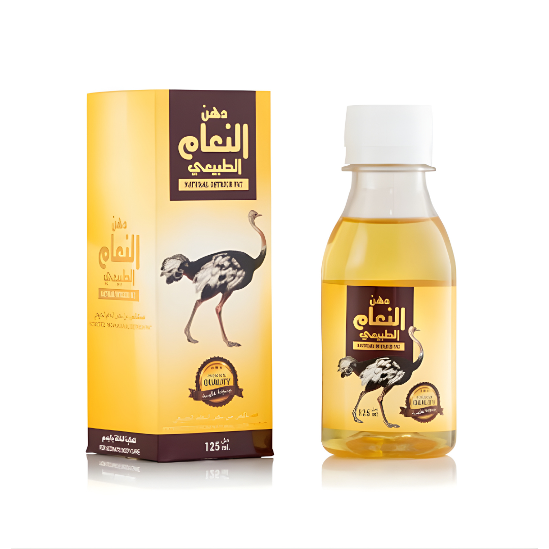 Ostrich oil Natural Massage oil  Rheumatism Joints Bone Knee Pain Relief Ostrich Fat oil 125ml Aromique Beauty Ltd