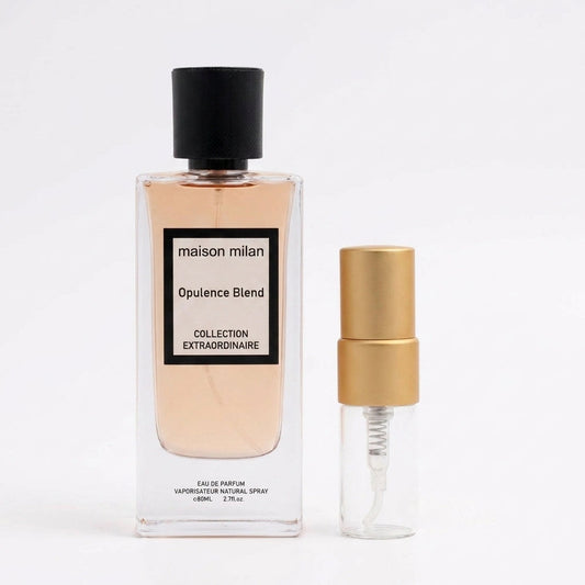 Opulence Blend Perfume Sample 2ml Maison Milan  Aromique