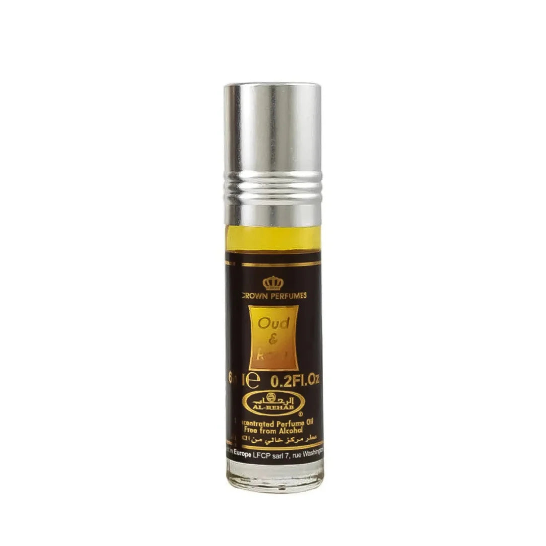 Oud & Rose Perfume Oil 6ml Al Rehab