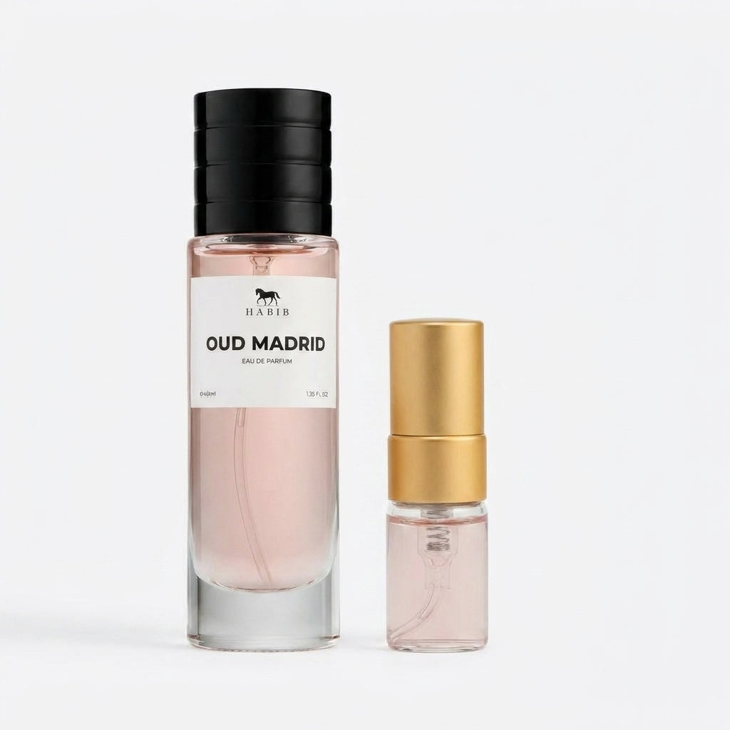 Oud Madrid Perfume Sample 2ml Habib Perfumes  Aromique