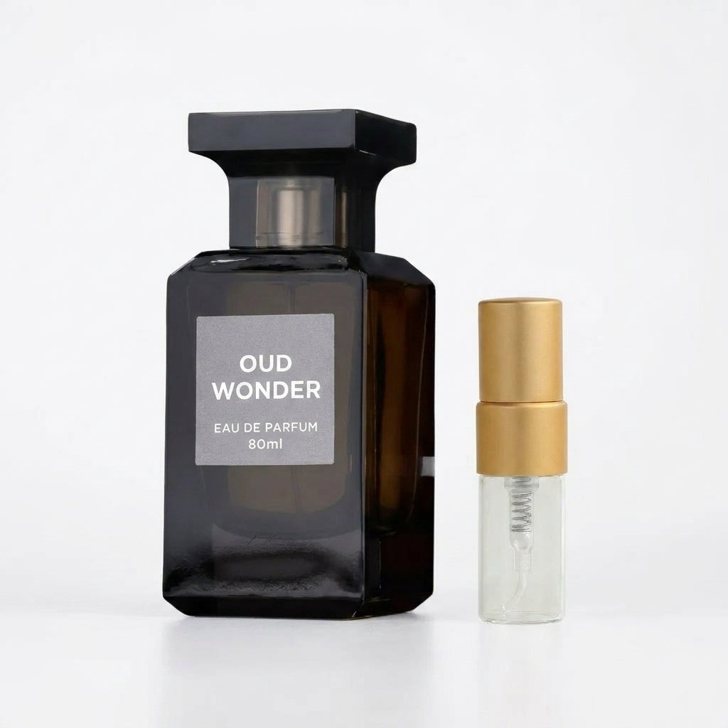 Oud Wonder Perfume Sample 2ml Fragrance World  Aromique