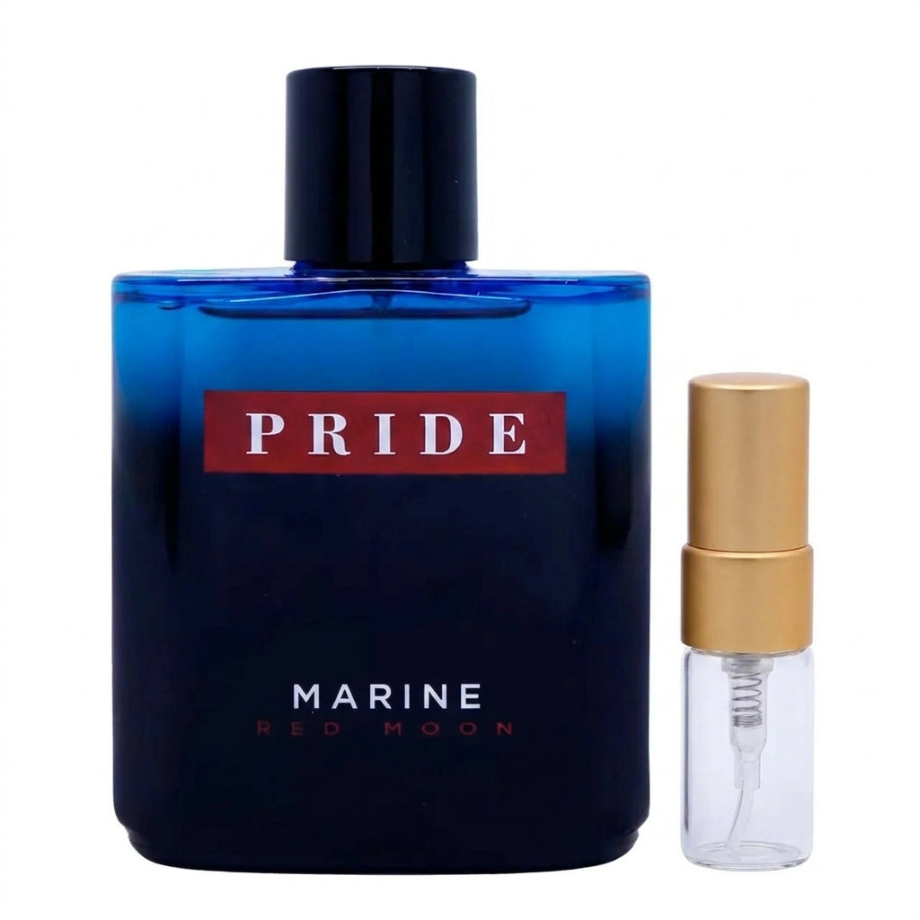 Pride Marine Red Moon Perfume Sample 2ml Fragrance World  Aromique