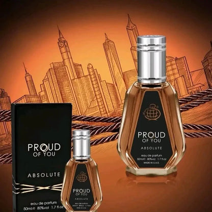 Proud Of You Absolute Perfume 50ml EDP Fragrance World - Aromique Beauty Ltd