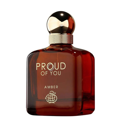 Proud of You Amber Perfume 100ml EDP Fragrance World - Aromique Beauty Ltd