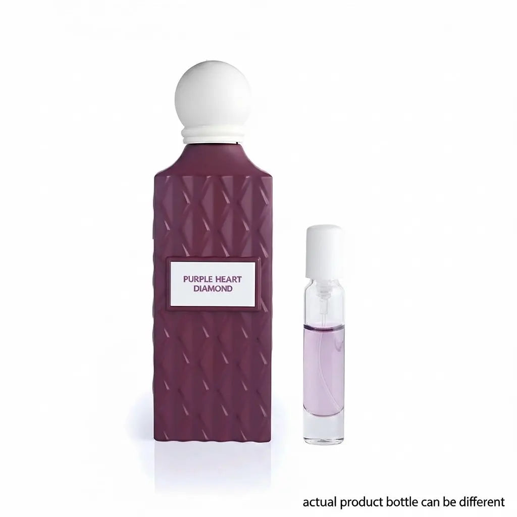 Purple Heart Diamond Perfume Sample 2ml Ibraq Ibraq