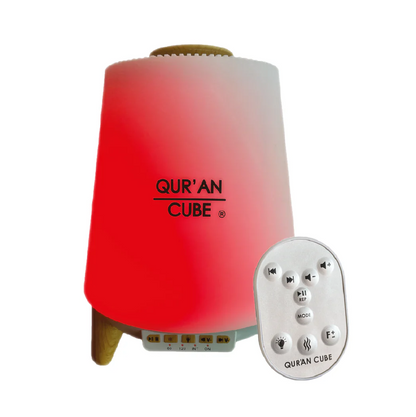 Quran Cube Aroma Diffuser with Quran Speaker – LED Humidifier with Nasheeds Audio  Aromique