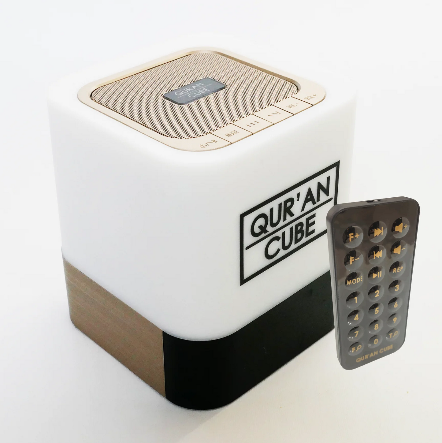 Quran Cube LED Speaker X with Adhan Clock, Quran Recitation, Nasheeds & Islamic Stories  Aromique