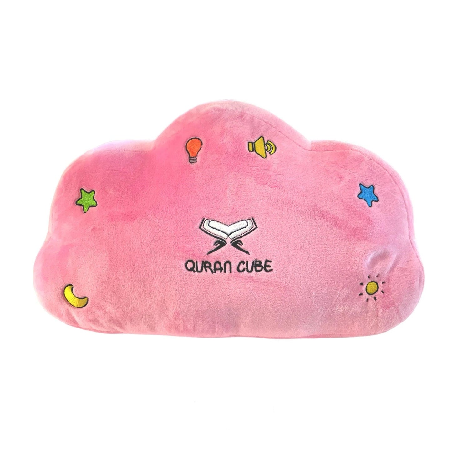 Quran Cube Pillow for Kids – Islamic Plush Toy with Duas, Kalimas & Nasheeds  Aromique