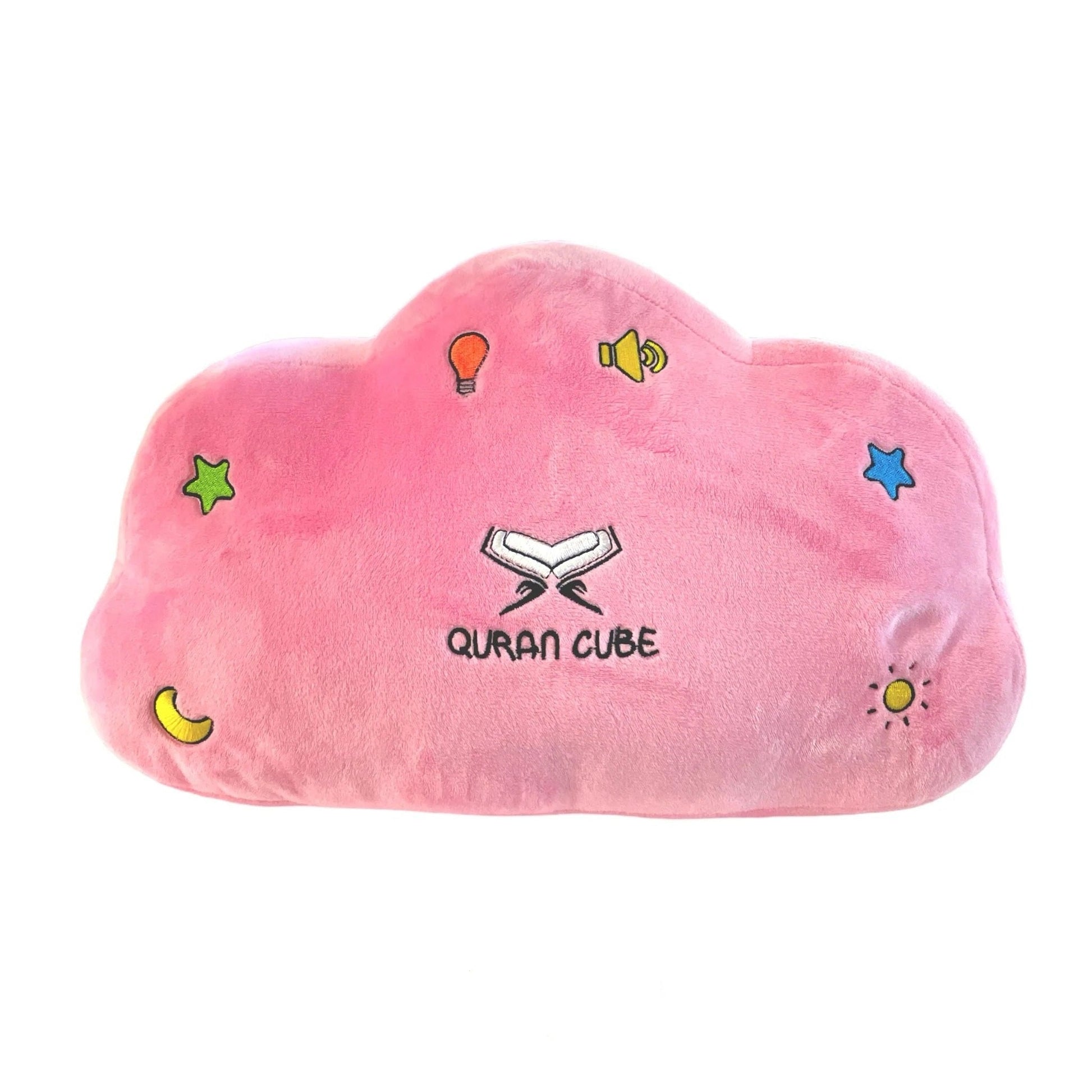Quran Cube Pillow for Kids – Islamic Plush Toy with Duas, Kalimas & Nasheeds  Aromique