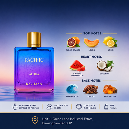 Rayhaan Pacific Aloha Extrait Parfum 100ml Rayhaan