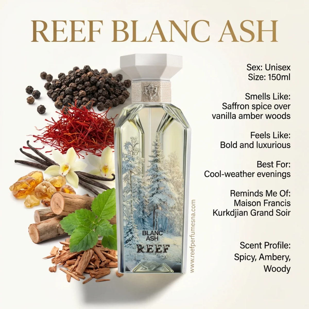 Reef Blanc Ash EDP 150ml Perfume