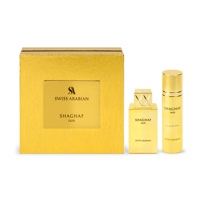 Shaghaf Oud Gift Set by Swiss Arabian Ahmed Al Maghribi