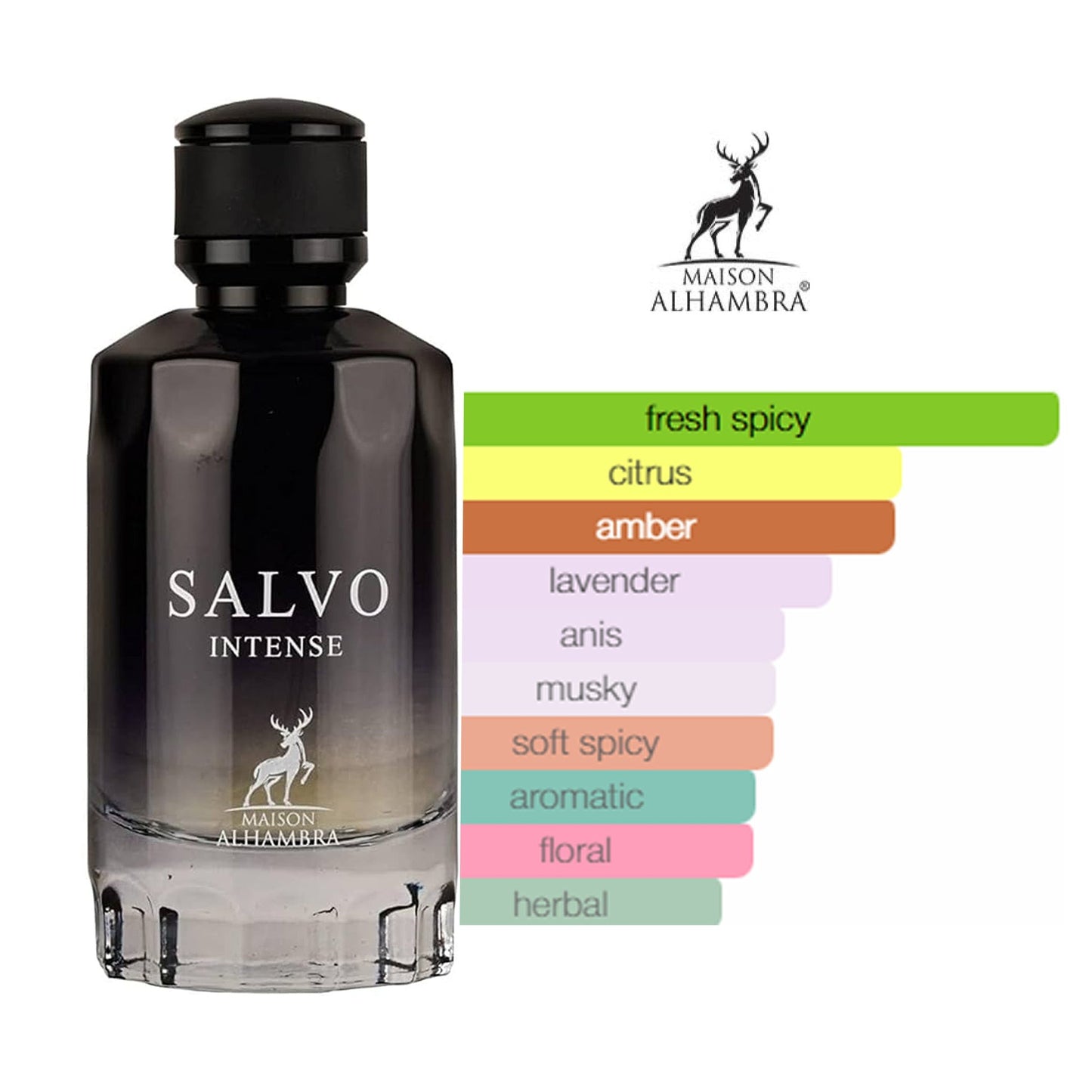 Salvo Intense Perfume 100ml EDP Maison Alhambra